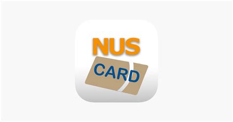 nus card online